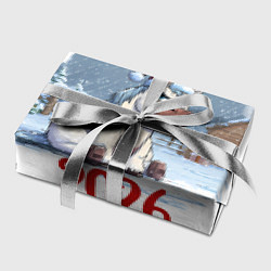 Бумага для упаковки Сердитая лошадь 2026, цвет: 3D-принт — фото 2