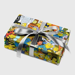 Бумага для упаковки Simpsons Stories, цвет: 3D-принт — фото 2