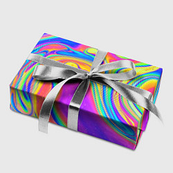 Бумага для упаковки Цветные разводы, цвет: 3D-принт — фото 2