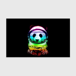 Бумага для упаковки Панда космонавт, цвет: 3D-принт