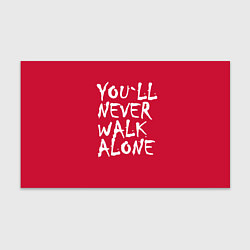 Бумага для упаковки You'll never walk alone, цвет: 3D-принт