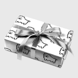 Бумага для упаковки Undertale Annoying dog white, цвет: 3D-принт — фото 2