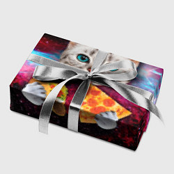 Бумага для упаковки Кот с едой, цвет: 3D-принт — фото 2