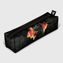 Пенал для ручек Flame Godzilla, цвет: 3D-принт