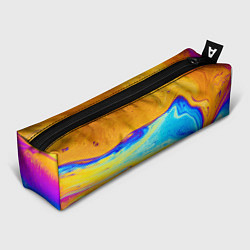 Пенал для ручек ABSTRACT WAVES, цвет: 3D-принт