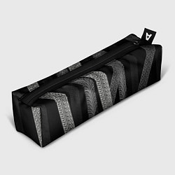 Пенал для ручек Следы шин, цвет: 3D-принт