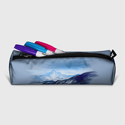 Пенал для ручек Серо-голубые горы, цвет: 3D-принт — фото 2
