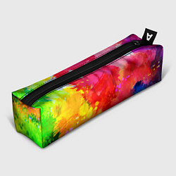 Пенал для ручек Брызги краски, цвет: 3D-принт