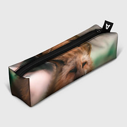 Пенал для ручек Строгая лисица, цвет: 3D-принт