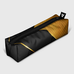 Пенал для ручек 3D BLACK & GOLD, цвет: 3D-принт