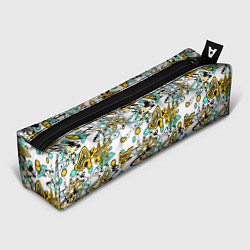 Пенал для ручек Абстрактный современный узор в стиле граффити, цвет: 3D-принт