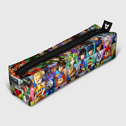 Пенал для ручек SUPER SMASH ALL HEROES СУПЕР СМАШ БРОС, цвет: 3D-принт