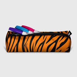 Пенал для ручек Текстура тиграtiger, цвет: 3D-принт — фото 2