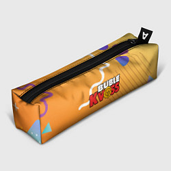 Пенал Бабл квас Bubble kvass геометрический фон