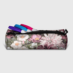 Пенал для ручек Цветы Красивый Цветочный Букет Георгин, цвет: 3D-принт — фото 2