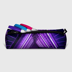 Пенал для ручек Неоновые лестницы - Фиолетовый, цвет: 3D-принт — фото 2