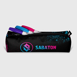 Пенал для ручек Sabaton Neon Gradient, цвет: 3D-принт — фото 2