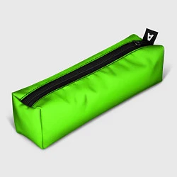 Пенал для ручек Кислотный зеленый, цвет: 3D-принт