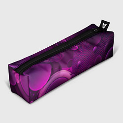Пенал для ручек Фиолетовые шары, цвет: 3D-принт