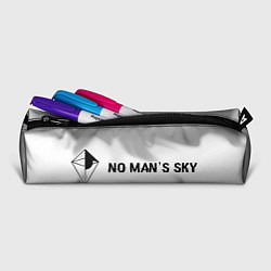 Пенал для ручек No Mans Sky glitch на светлом фоне: надпись и симв, цвет: 3D-принт — фото 2