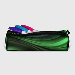 Пенал для ручек Темная зеленая текстура, цвет: 3D-принт — фото 2