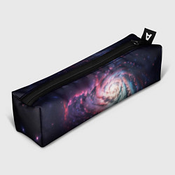 Пенал для ручек Спиральная галактика в космосе, цвет: 3D-принт