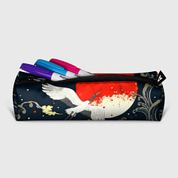 Пенал для ручек Кимоно с японскими журавлями, цвет: 3D-принт — фото 2
