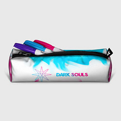 Пенал для ручек Dark Souls neon gradient style по-горизонтали, цвет: 3D-принт — фото 2