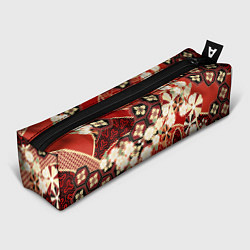 Пенал для ручек Японские хризантемы с сакурой, цвет: 3D-принт