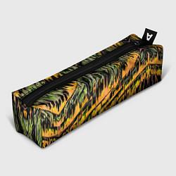 Пенал для ручек Камень и жёлтые полосы, цвет: 3D-принт