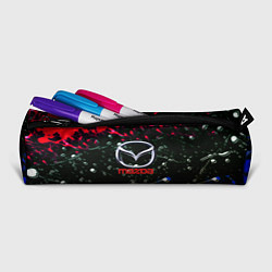 Пенал для ручек Mazda краски абстракция спорт, цвет: 3D-принт — фото 2