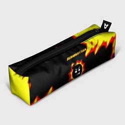 Пенал Serious Sam лого краски с огнём
