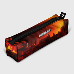 Пенал для ручек Minecraft огненные кубы, цвет: 3D-принт