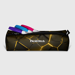 Пенал для ручек Palworld логотип разлом желтых плит, цвет: 3D-принт — фото 2