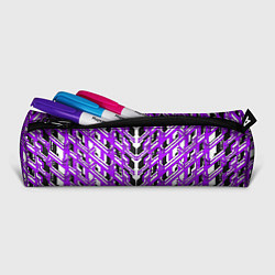 Пенал для ручек Фиолетовая техно броня, цвет: 3D-принт — фото 2