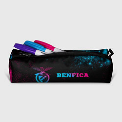 Пенал для ручек Benfica - neon gradient по-горизонтали, цвет: 3D-принт — фото 2