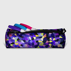 Пенал для ручек Мозаика фиолетовая, цвет: 3D-принт — фото 2
