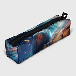 Пенал для ручек Космос фантастическая планета, цвет: 3D-принт