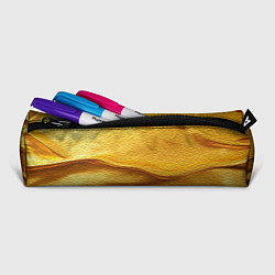 Пенал для ручек Золотая поверхность с волнами и рябью, цвет: 3D-принт — фото 2