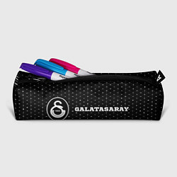 Пенал для ручек Galatasaray sport на темном фоне по-горизонтали, цвет: 3D-принт — фото 2