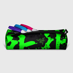 Пенал для ручек Razer кислотный стиль краски, цвет: 3D-принт — фото 2