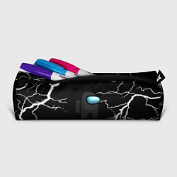 Пенал для ручек Among us storm black, цвет: 3D-принт — фото 2