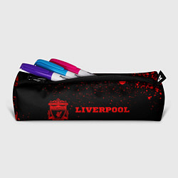 Пенал для ручек Liverpool - red gradient по-горизонтали, цвет: 3D-принт — фото 2