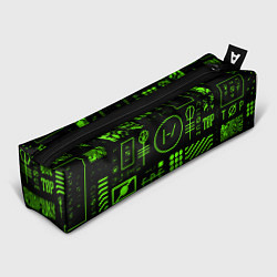 Пенал для ручек Twenty one pilots neon, цвет: 3D-принт