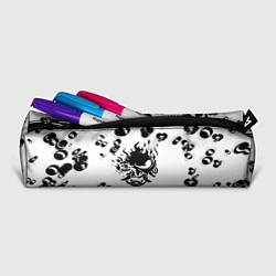 Пенал для ручек Samurai черные краски текстура, цвет: 3D-принт — фото 2