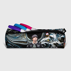 Пенал для ручек Slava Marlow music artist, цвет: 3D-принт — фото 2