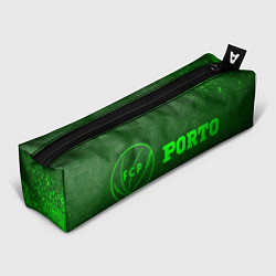 Пенал для ручек Porto - green gradient по-горизонтали, цвет: 3D-принт