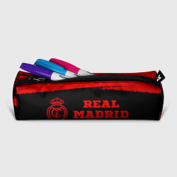 Пенал для ручек Real Madrid - red gradient по-горизонтали, цвет: 3D-принт — фото 2