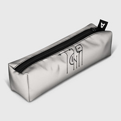 Пенал для ручек Вязью Таня - чёрная надпись, цвет: 3D-принт