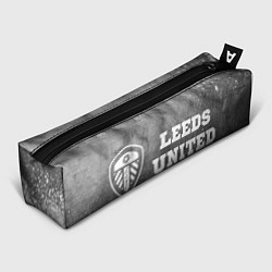 Пенал для ручек Leeds United - grey gradient по-горизонтали, цвет: 3D-принт